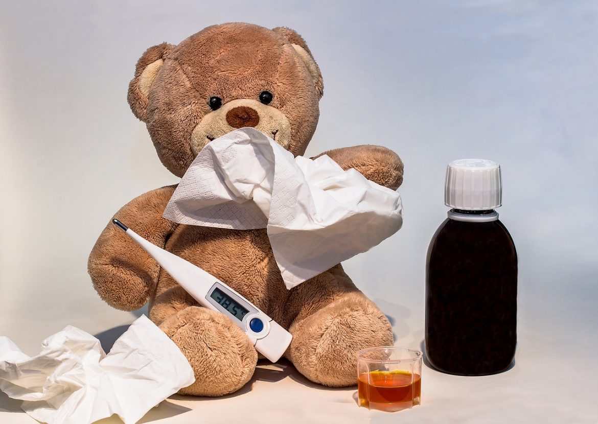 A párásítás sokat használ a gyógyulásban, ha megfázott a gyermek.