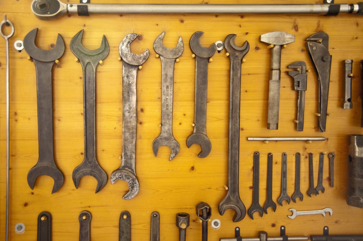 legyen rend a műhelyben