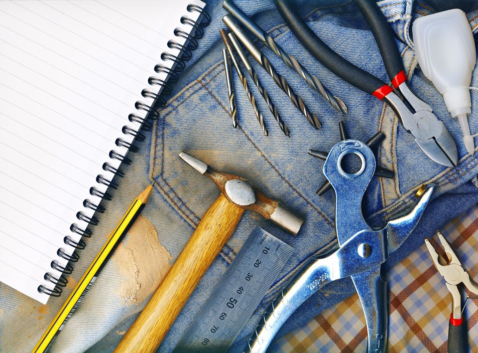 szerszámkészlet barkácsoláshoz